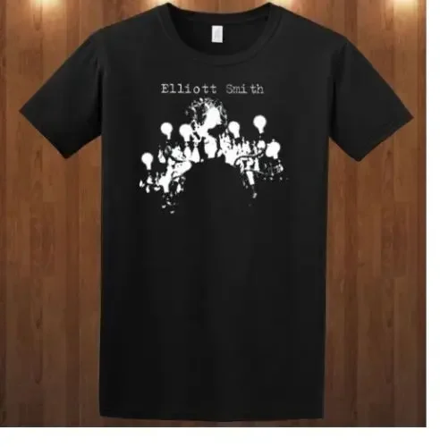 Elliott Smith Singer-Songwriter Heatmiser Graphic Cotton T-Shirt Unisex Tee