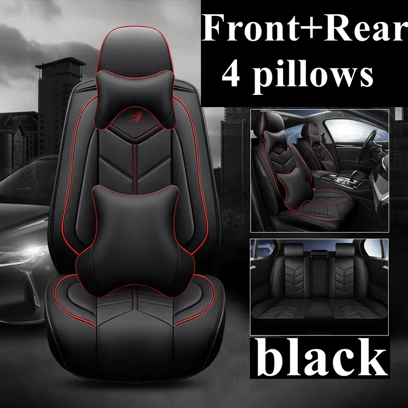 

PU Leather Car Seat Cover For Dodge Charger RAM 1500 2500 Dart Journey Challenger Grand Caravan