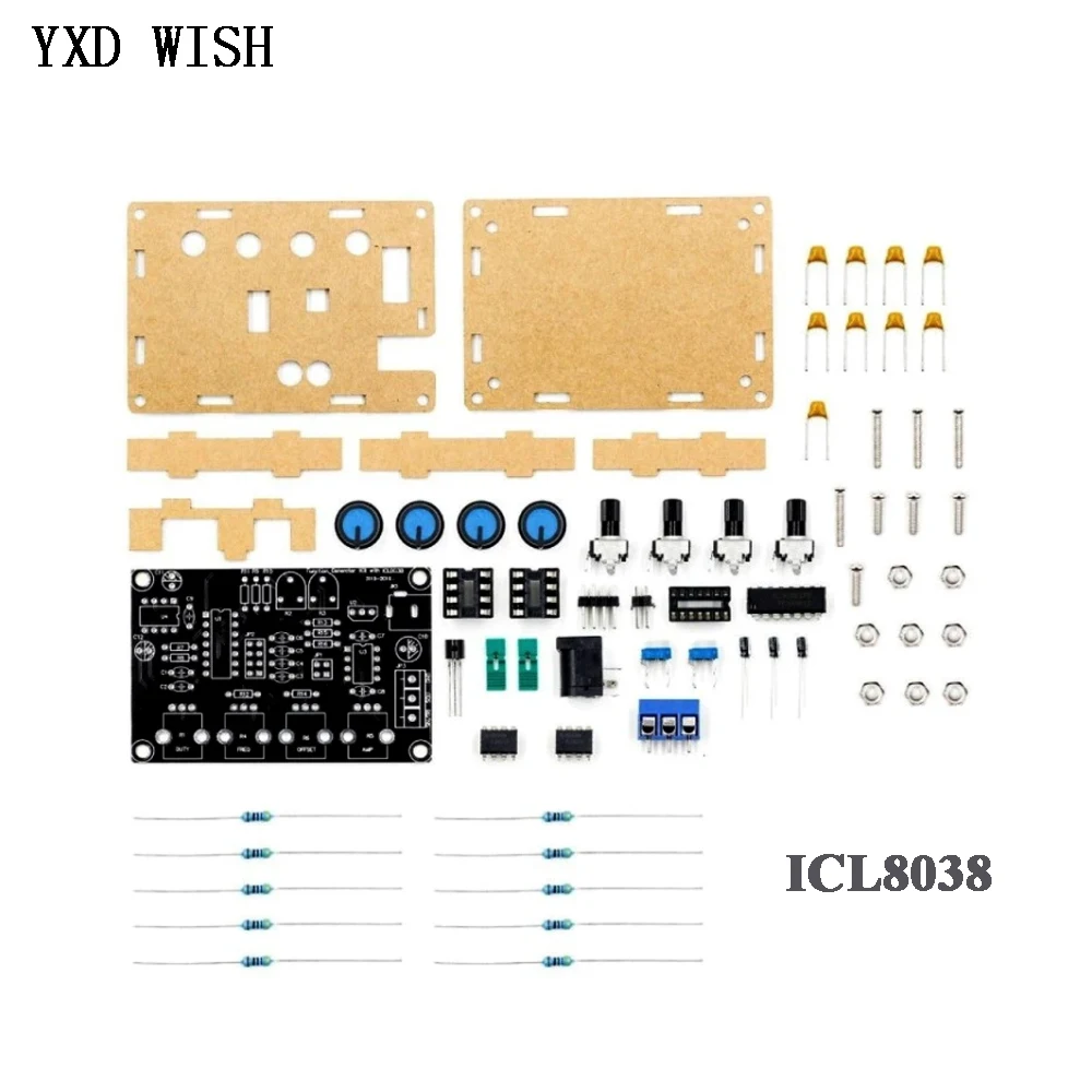 ICL8038 고정밀 조정 가능한 신호 발생기 DIY 키트 ICL8038 정현파 삼..