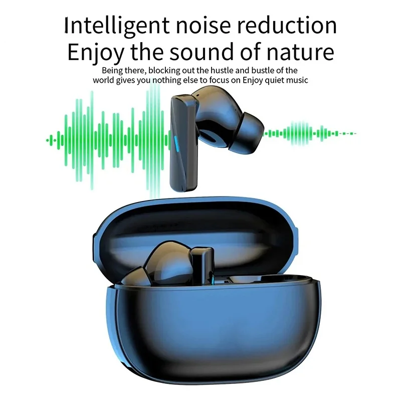 Wireless Earphones Xiaomi Bluetooth TWS Sports with Dual HD Mic LED Display for Gaming