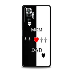 Cute Couple Letters Art Soft TPU Phone Case - Redmi Note 14 Pro5G (A1)
