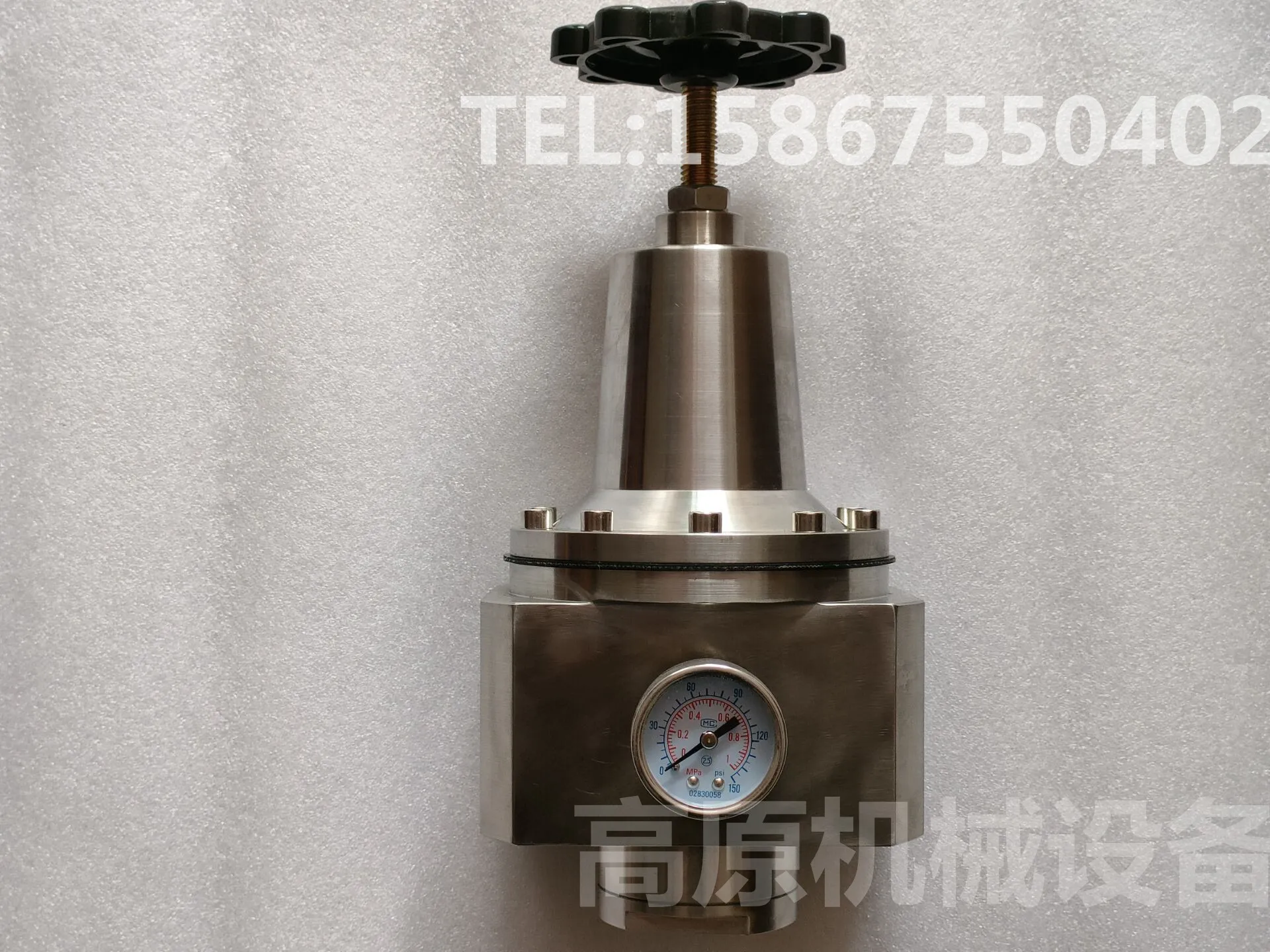 

QTYH-32 gas pressure reducing valve QTY-15 0.15-1MPa NPT1/2 "304 stainless steel pressure regulating valve