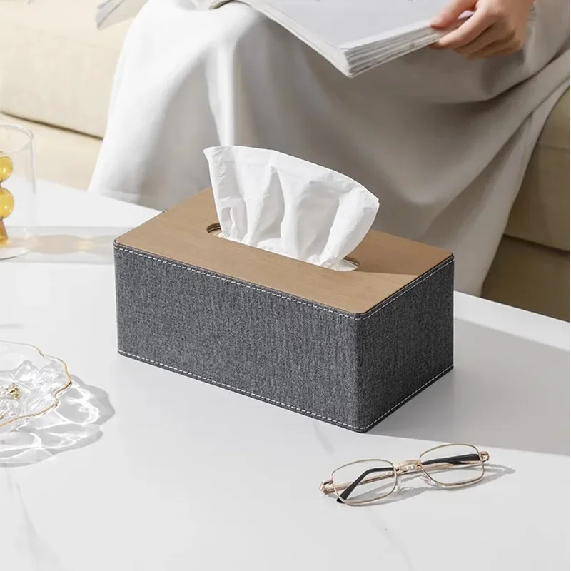 Minimalist Tissue Boxes Modern Multifunctional Paper Drawer Box Bathroom Living Room Home Decor Napkin Organization Holder