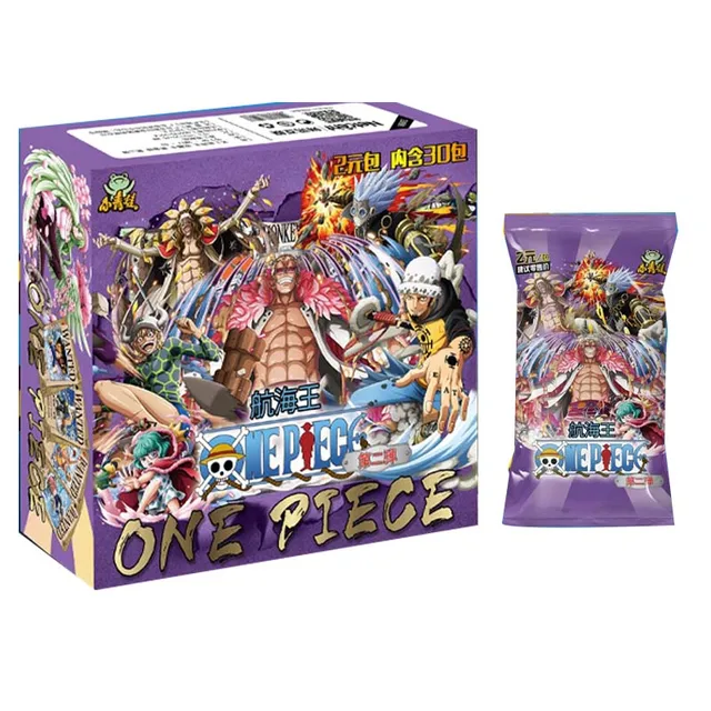 One Piece Game Collectible Cards Anime Cartas Tcg Luffy Zoro Sanji Nami Card For Family Children Christmas Toys 3