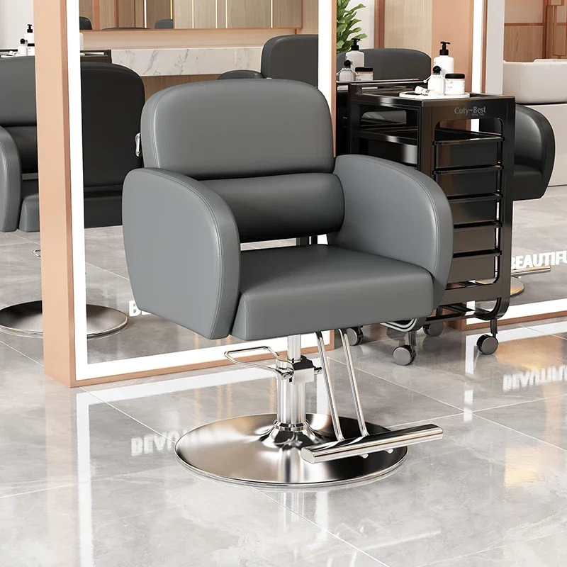 Salon Beauty Makeup Barber Chair Swivel Recliner Adjustable Styling Luxury Chair Hairdressing Cadeira Ergonomica Salon Furniture beauty salon chair