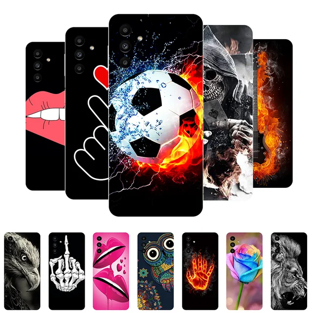 Anime O-One Piece Black Case For Samsung A54 5G Soft Silicone Back Cover  For Samsung Galaxy A 54 GalaxyA54 6.4 Fundas Coque - AliExpress