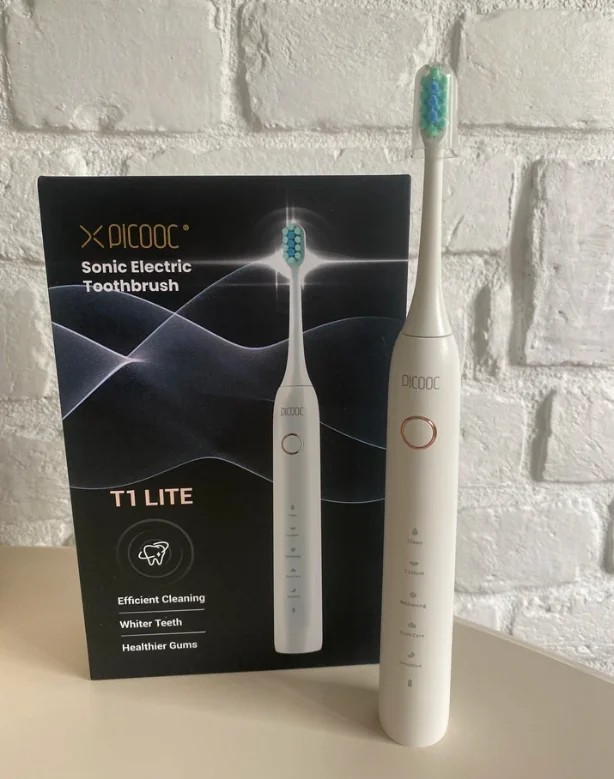 Picooc T1 및 Picooc T1 Lite 소닉 전동 칫솔용 교체 칫솔 헤드 8개, 부드러운 듀폰 브리슬 노즐