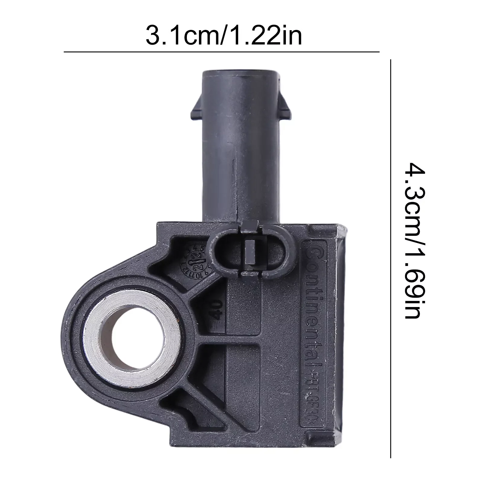 Car Accessories FOR VW GOLF TIGUAN JETTA AUDI A3 TT Q3 5Q0959651B FRONT CRASH IMPACT SENSOR NEW Automobiles Parts