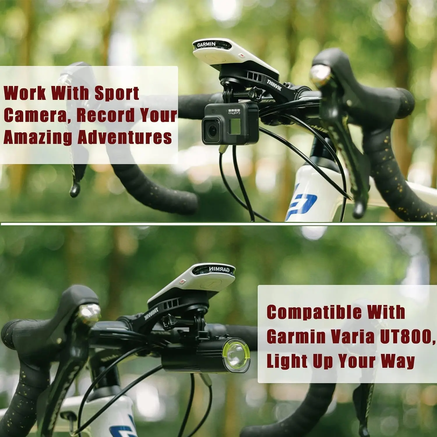 Крепление Saurka для велокомпьютера Garmin Edge 1040 1030 840 830