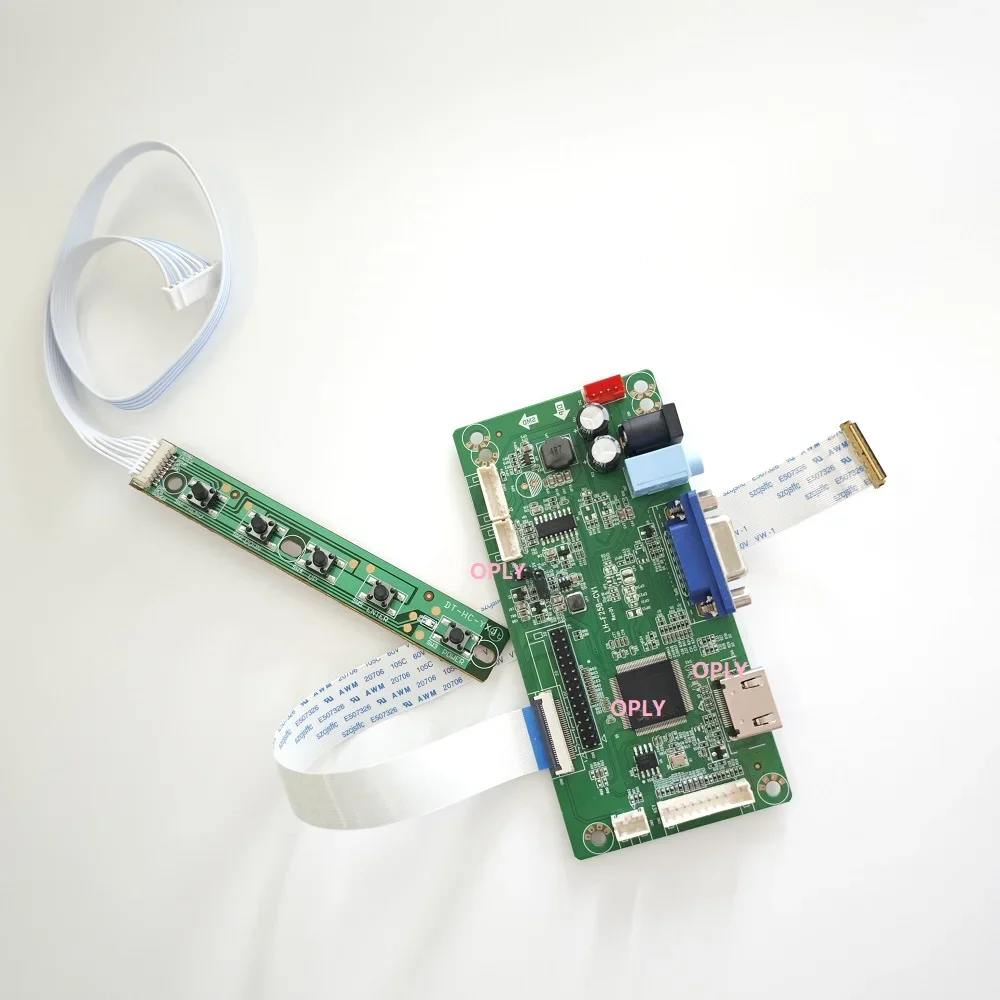 Placa Controladora Lcd Ttl De 40 Pines Y 50 Pines Con Hdmi-in/vga/cvbs/audio (pcb Exclusivo