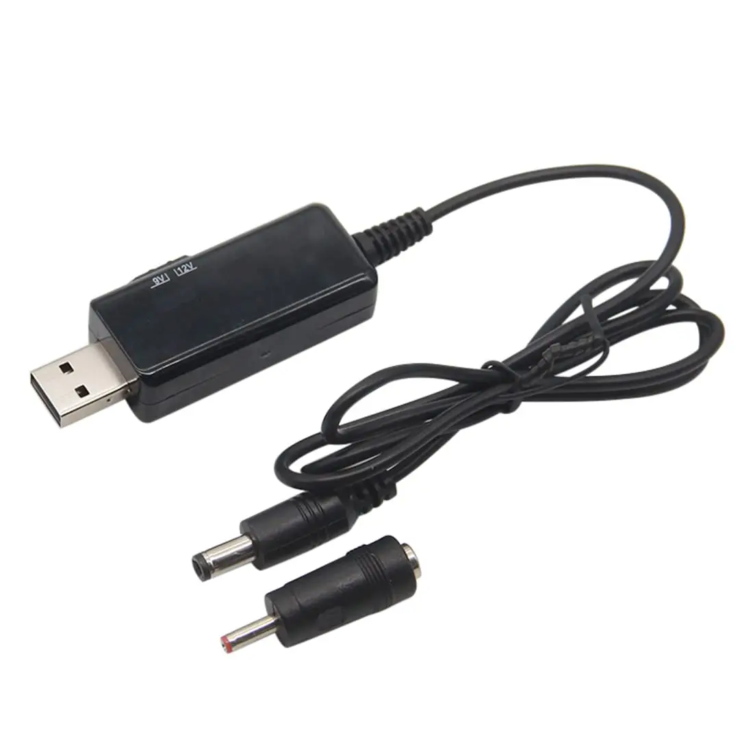 Cavo Convertitore USB Boost 2 Pezzi – Da 5V A 9V/12V Con Indicatore LED, Per Router, Ventole, Luci, WiFi, 0,8 M - 2