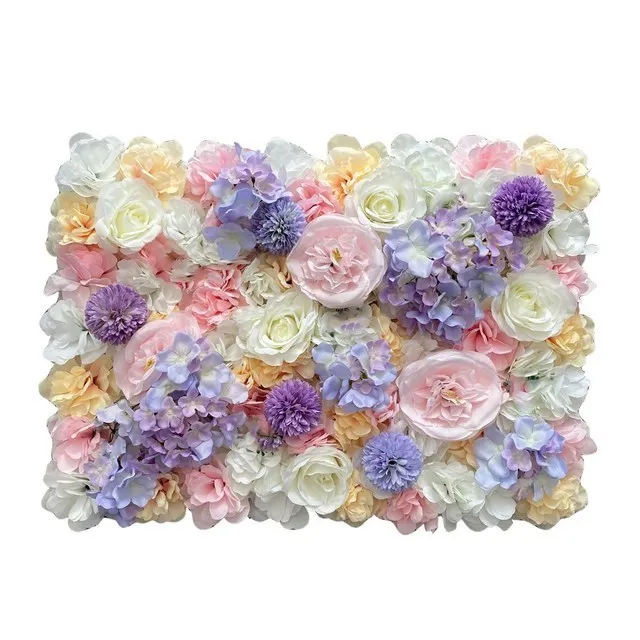 Bello Fondo Multicolore Dei Fiori Artificiali Fiorisce La Decorazione Fotografia Stock