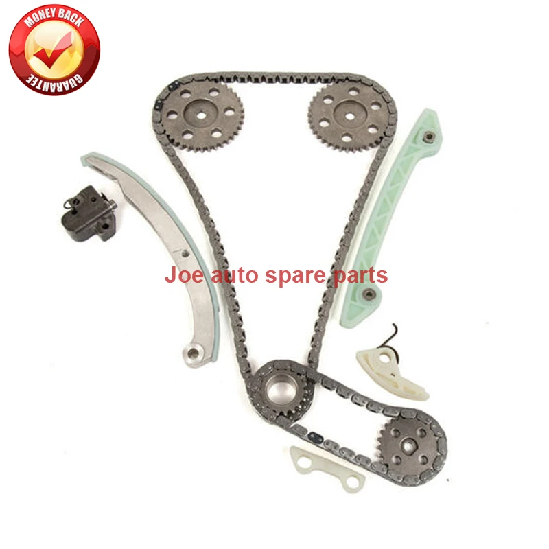 A-Premium 7PCS Engine Timing Chain Kit W/Tensioner & Guide Compatible With Ford, Mazda & Mercury - Escape 2006-2008, Focus 2006-2007