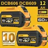 SU For Dewalt FLEXVOLT 20V/60V MAX Battery 12Ah DCB609 Lithium-ion DCB606 DCB612 DCB609 DCB205 DCB200 DCB182 Battery for Dewalt 1