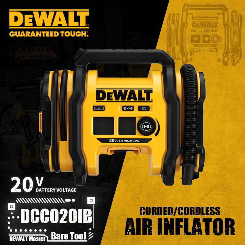 Portable Air Dewalt Dcc020ib 20v Max Cordless Inflator Dewalt
