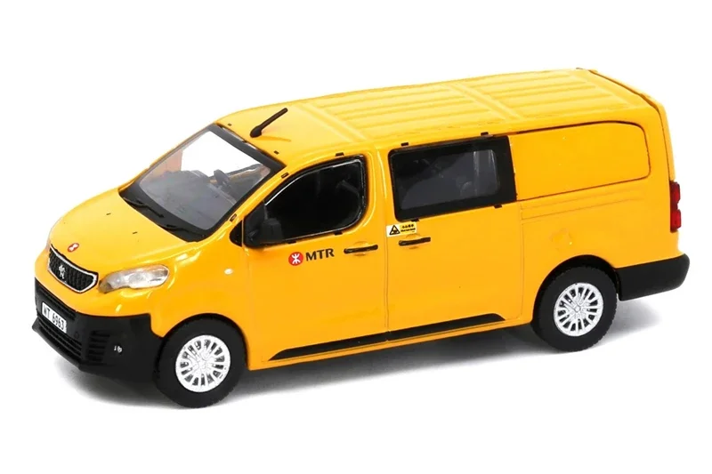 

Tiny 1:64 M04 Peugeot Expert MTR yellow Diecast Model Car