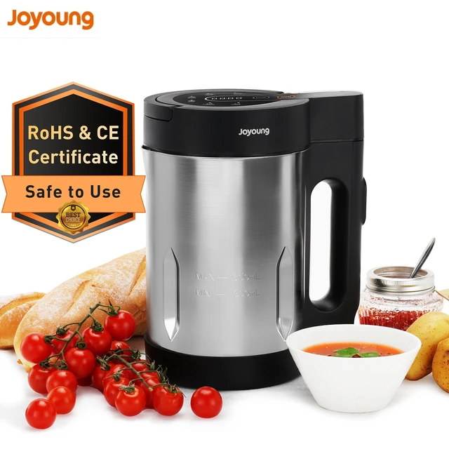 JOYOUNG – Machine à soupe en acier inoxydable, soja, amande, noix, Machine  à lait végétalien, purées, Milk-Shakes, Smoothies, aliments pour bébés,  Cocktails - AliExpress