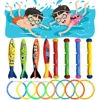 4Pcs Summer Pool Diving Toys Multicolor Pool Games Sinking Toy Creative Underwater Diving Toys Swimming Pool Accessories 1