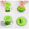 1PC Bathroom Drain Hair Catcher Bath Stopper Plug Sink Strainer Filter Shower Sink Strainer Drain Cover Bathroom Accessories 2