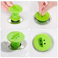 1PC Bathroom Drain Hair Catcher Bath Stopper Plug Sink Strainer Filter Shower Sink Strainer Drain Cover Bathroom Accessories 2
