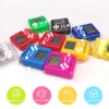Mini Handheld Game Players Machine Pocket Game Console Built-in 26 Games Use for Key Chain Ring Holder Kids Gift 5