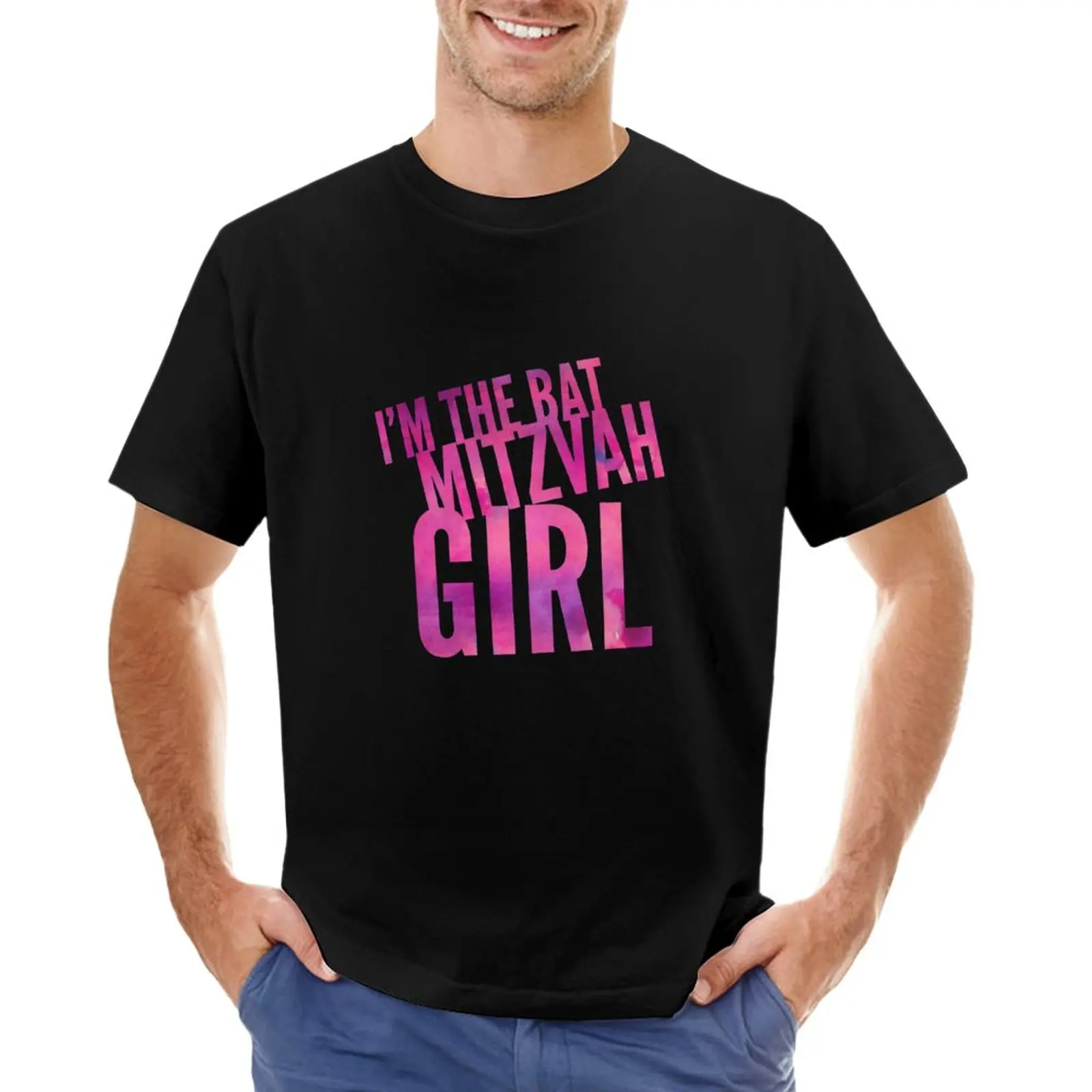 

I'm the Bat Mitzvah Girl T-Shirt oversized t shirts men workout shirt