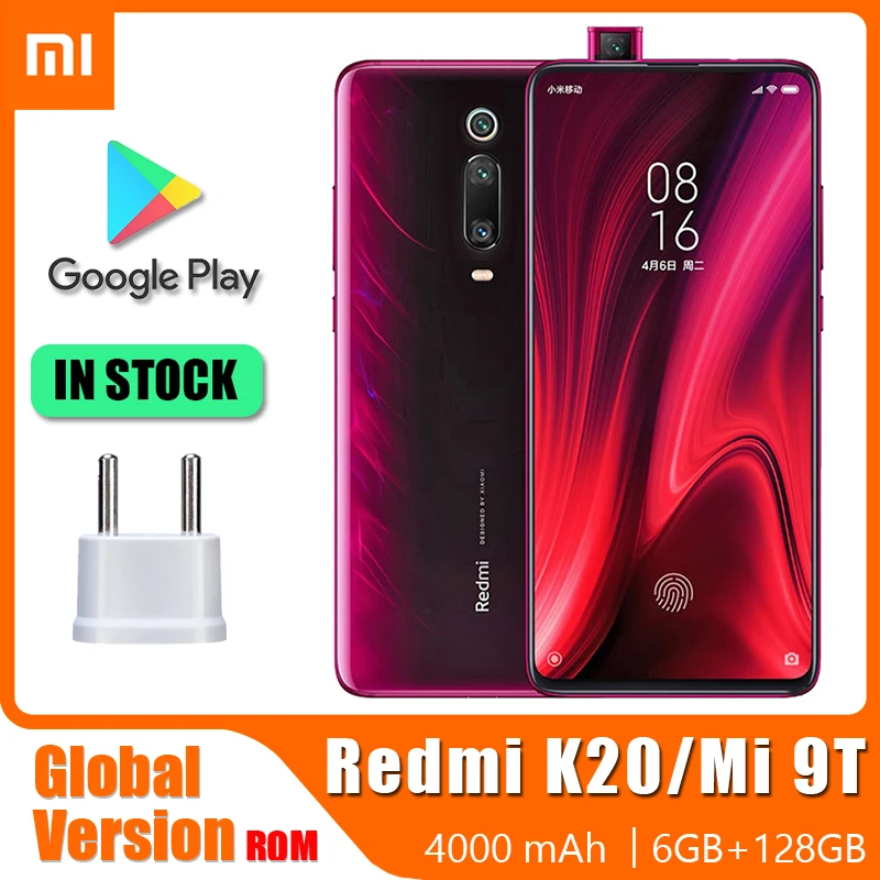Оригинальный сотовый телефон Xiaomi Redmi K20 / Mi 9T смартфон с чехлом для телефона 6 39