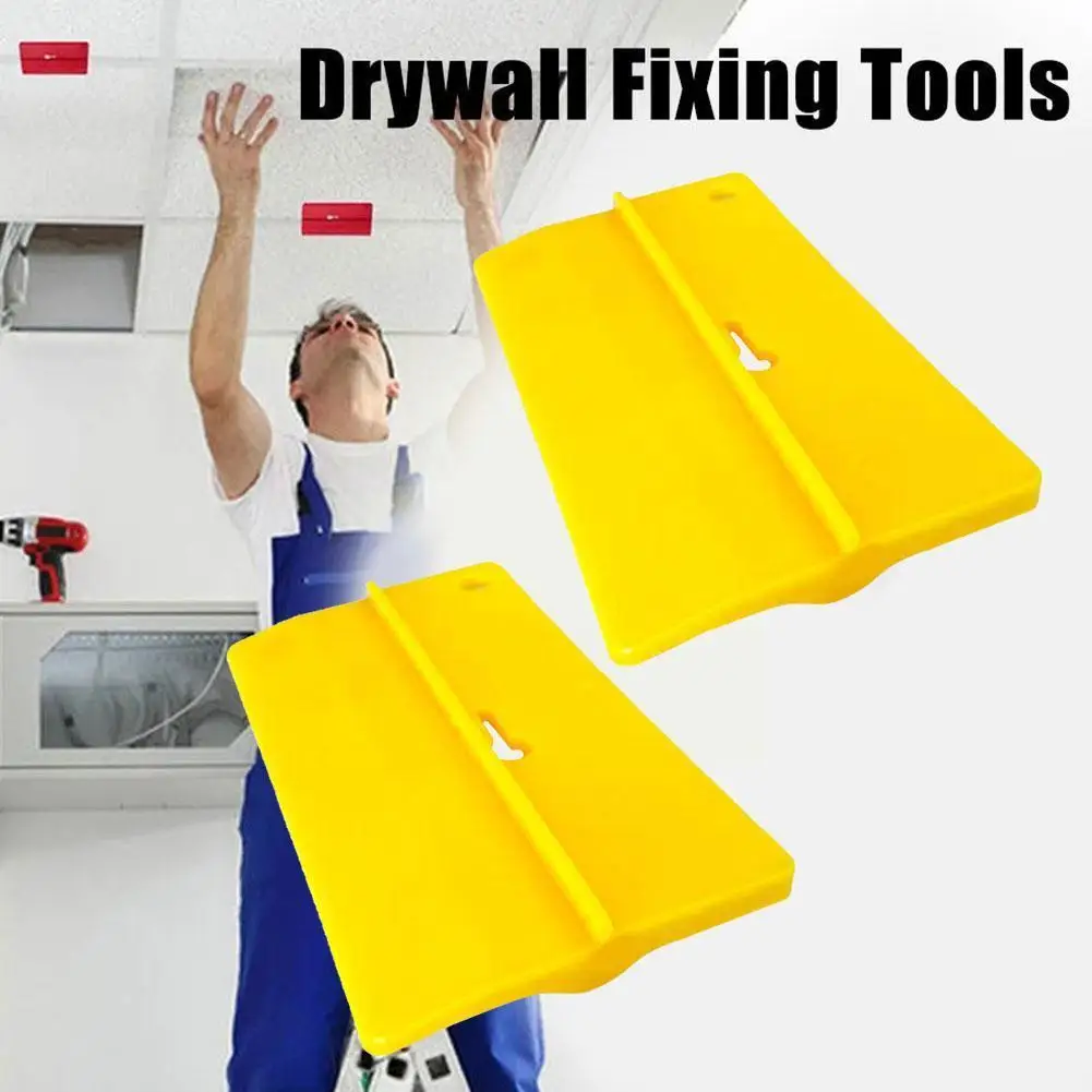 Portable Gypsum Board Mounting Board Drywall Fitting Ceiling Labor-saving Fixing Plaster Tools Board Auxiliary Board Tool Z2C9