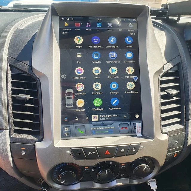 Pantalla táctil HD de 12,1 pulgadas para Ford Ranger F250 2011-2016, Radio  estéreo para coche con Bluetooth, Radio para coche, compatible con cámara de  360 °