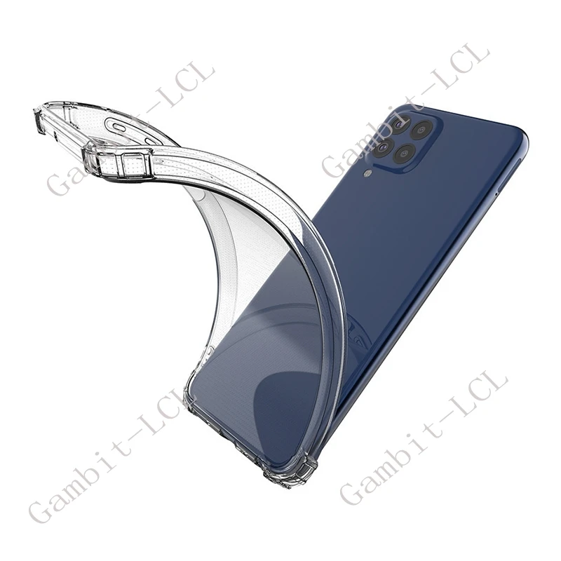 Shockproof Silicone TPU Back Cover - Anti-Falling Case