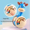 Sliding deer tumbler baby sooth puzzle early education 0-3 years old infants learn crawling children toys wholesale 5