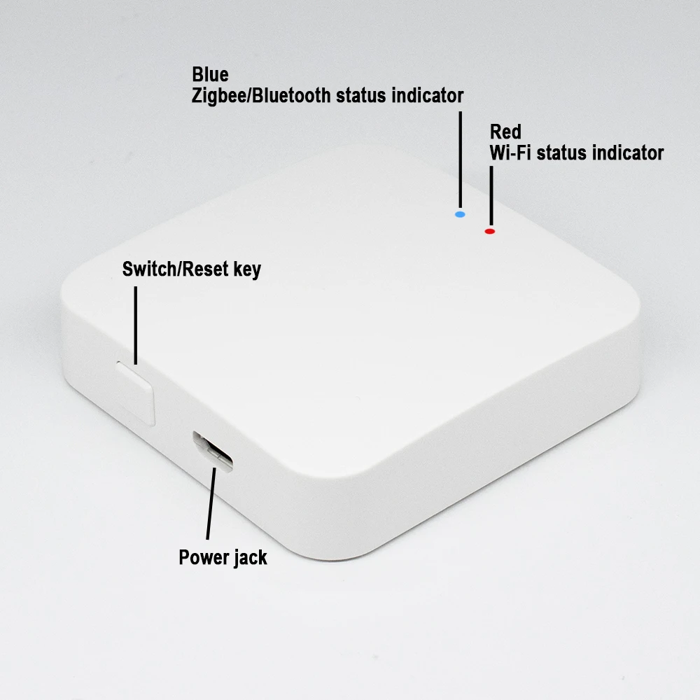 Description Picture 4 of itemZigBee Tuya Smart Home Sensor Network Gateway Wireless Remote Controller Supports Alexa & Google Home for Smart Home Appliances