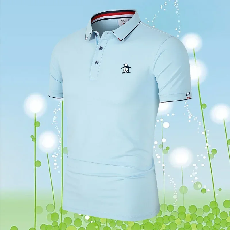 Munsing wear Men's Summer Polo Fashion Sports Leisure Men's Golf Clothing polo shirt,mens shirts