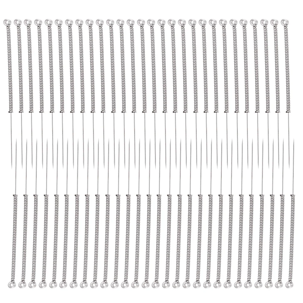 

100 Pcs Massage The Face Sterile Beauty Stainless Steel Disposable