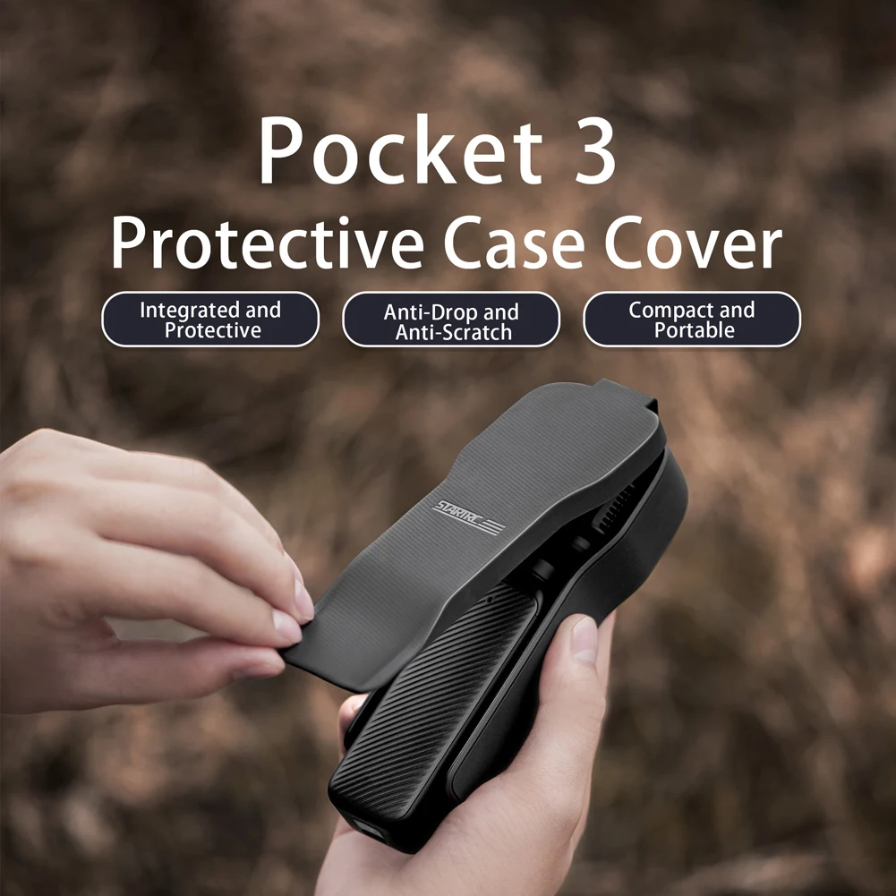 Portable Protective Shell Drop Resistant Storage Box Shockproof Body Bag with Lanyard for DJI Osmo Pocket 3 Camera Accessories