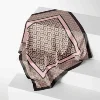 2025 Fashion Silk Satin Hair Scarf Women Handkerchief Printed Female Square Head Bandana Small Neck Muffler Hijab Lady Girl 1