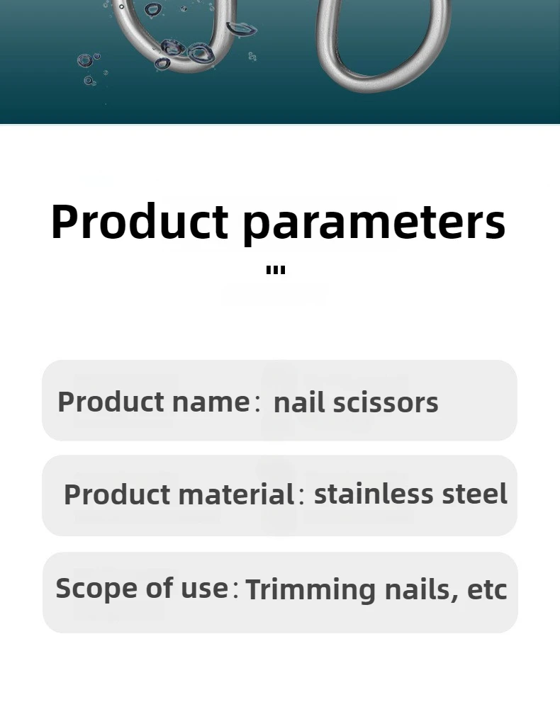 Neue Handwerk Nagel Schere Edelstahl Nagel Clippers Sharp kinder Nagel Trimmen Maniküre Werkzeug Trimmer Fingernagel Cutter – Detail 12