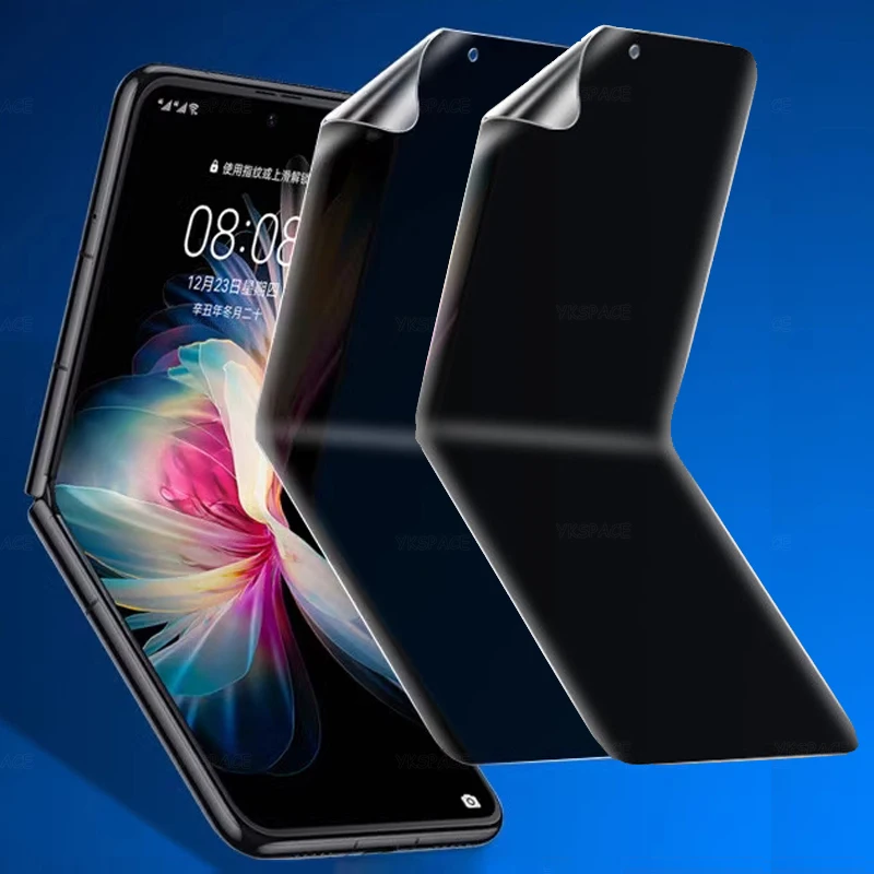 Privacy Anti-Peeping Spy Hydrogel Film Soft Screen Protector (1-2 Pack)