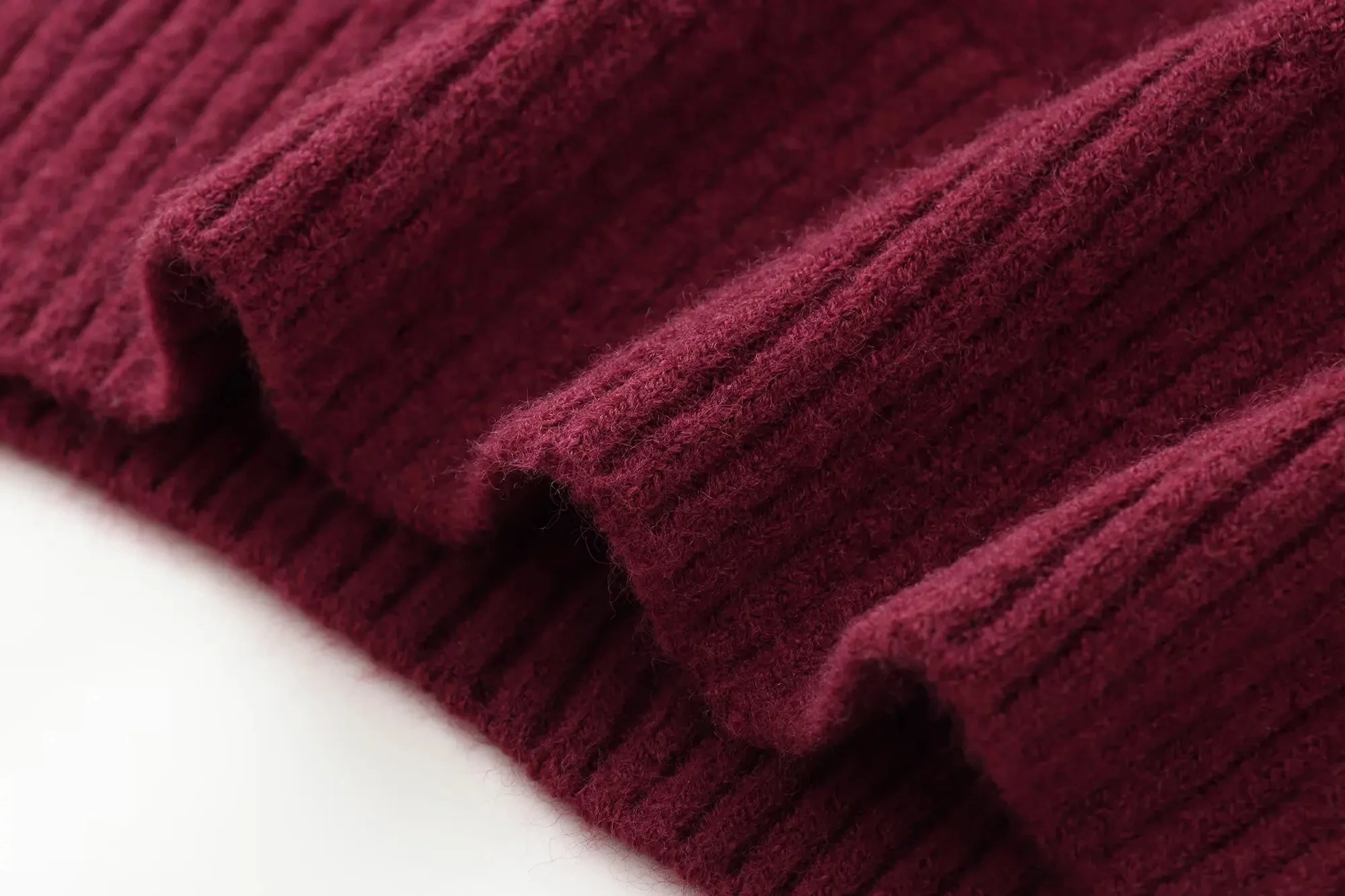 2023 herbst Winter Frauen Grau Pullover Pullover Weibliche Lange Hülse Lose Stricken Jumper Oansatz Gestrickte Übergroßen Oberbekleidung – Detail 23