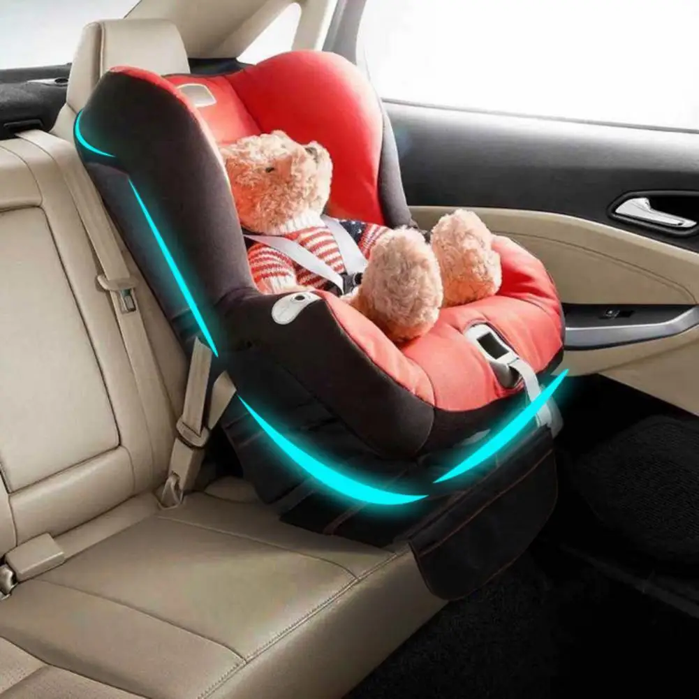 Siège de voiture pour enfants, tapis en tissu avec Base, rehausseur, ceinture  de sécurité - AliExpress