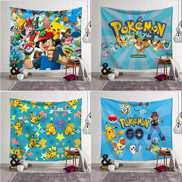 Pokemon aniversário fundo festa decoração crianças pikachu squirtle foto  pano de fundo fotografia parede do chuveiro do bebê poster adereços supplie  - AliExpress