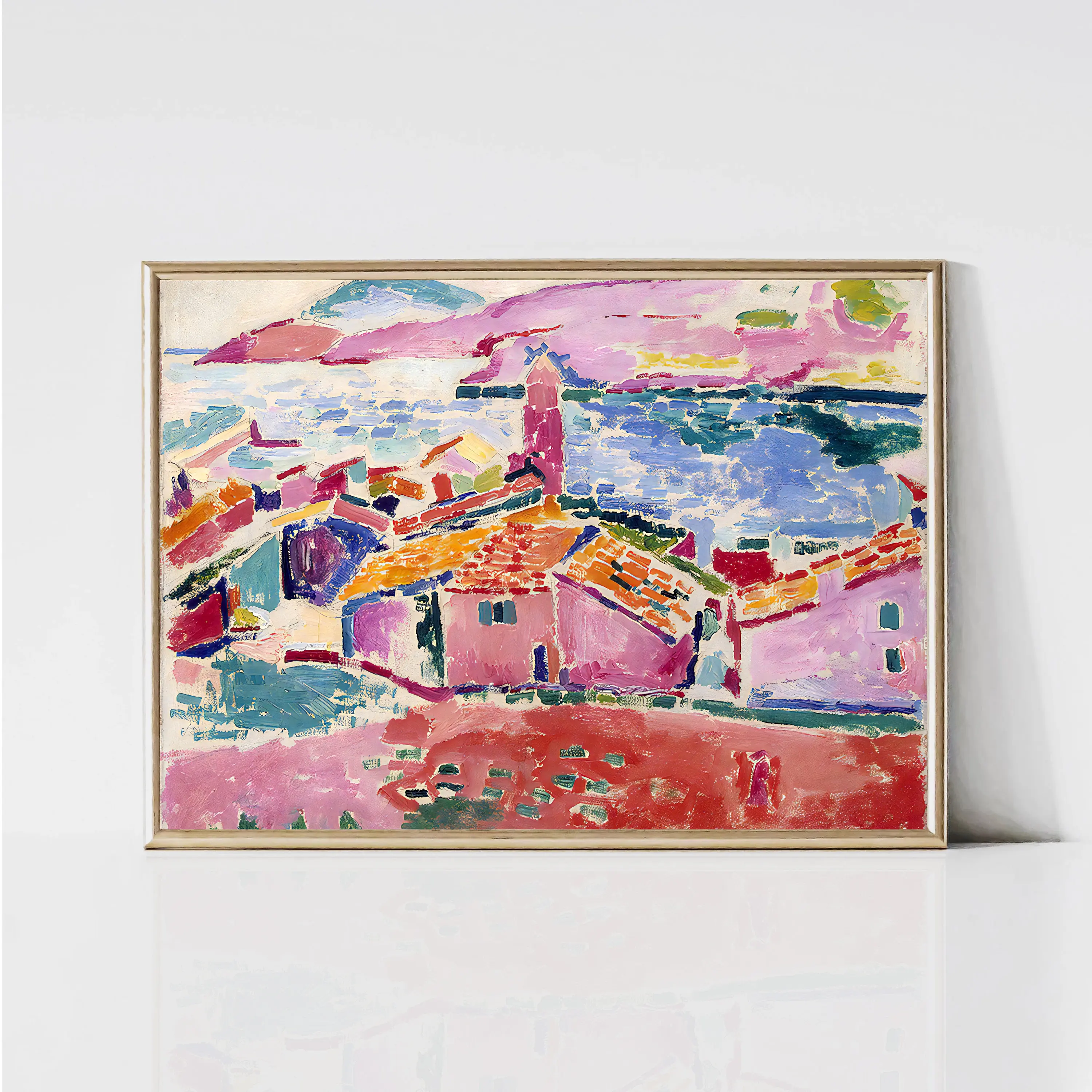 Quadro Henri Matisse Paisagem Em Collioure - Arte Vintage Para Decorar Sua Casa