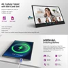 CWOWDEFU Android 14 Tablet 4G SIM Unlocked 10.1" HD+ 8-Core CPU 2.3GHz 8GB(4+4) 128GB 5G WiFi 5+8MP Cams 6000mAh GPS Kids Tablet 3