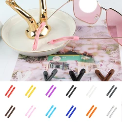 1 Pair Glasses Sunglasses Slip Sets Glasses Leg Cover Anti Slip Silicone Ear Hook Temple Tip Holder Hook Eyeglasses Accessories