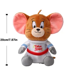 Cute Tom and Jerry Plush Toy Set - Cartoon Movie Stuffed Animals (20cm Astronaut Jerry)