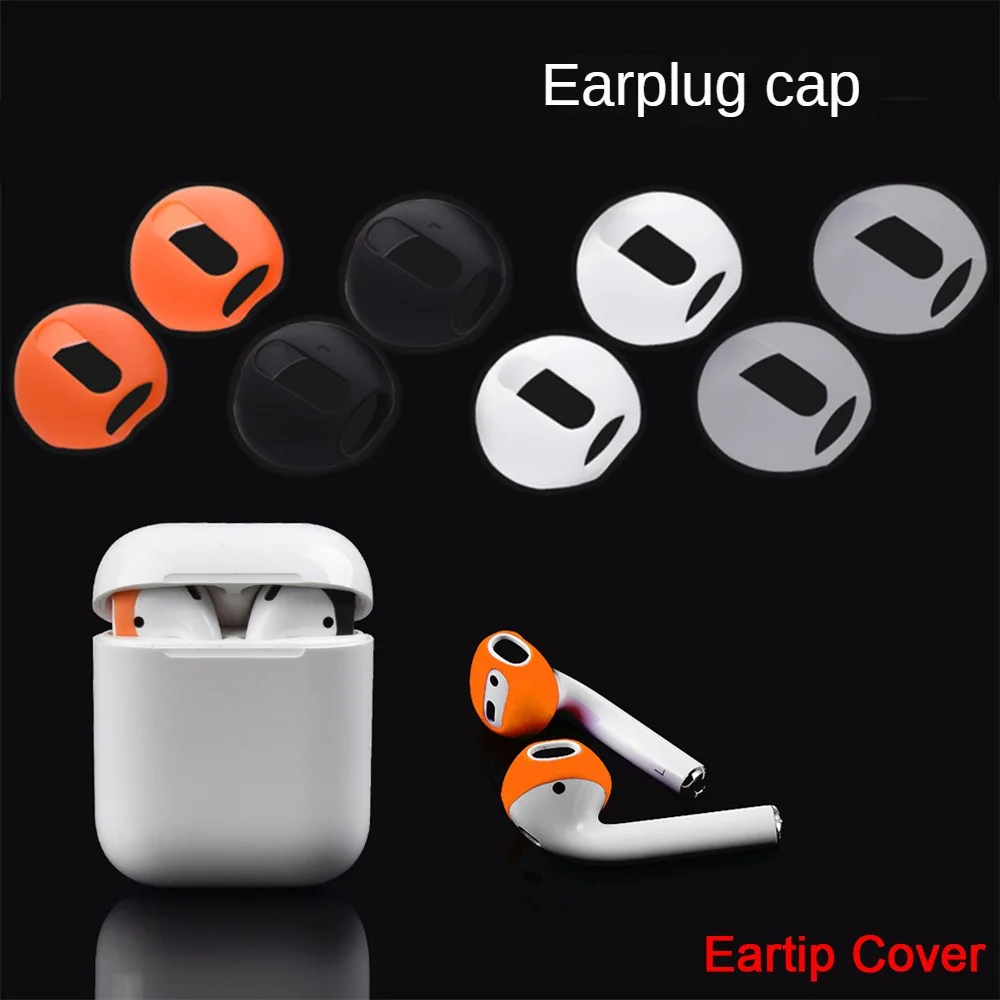 Paia Di Cuscinetti Auricolari In Silicone Per Airpods 1/2 Per Iphone 14 13 11 Auricolari Auricolari Custodia Per Auricolari (Airpods Non Inclusi)