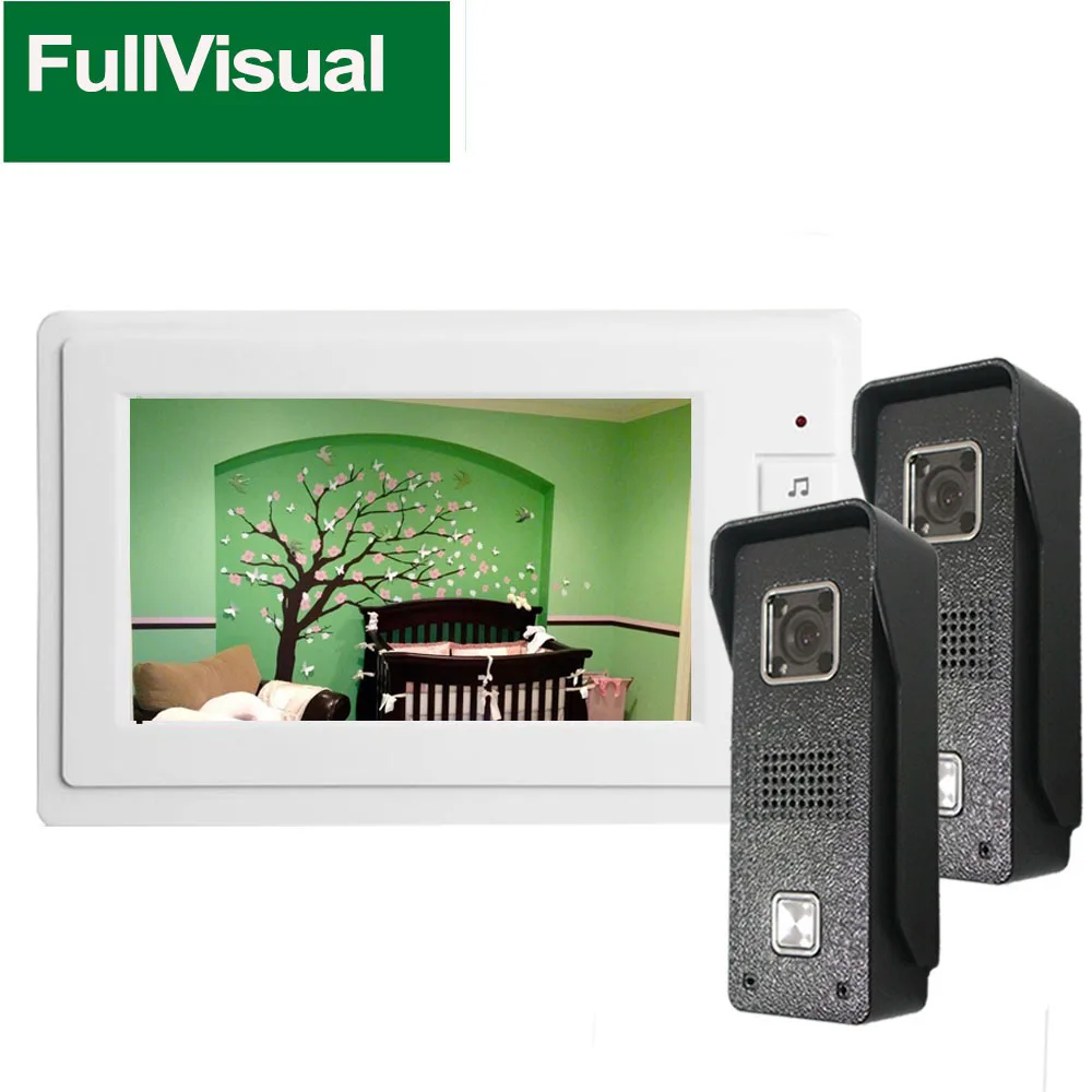 fullvisual-7-inch-video-intercom-system-for-home-video-door-phone-doorbell-camera-multiple-system-villa-apartment-waterproof