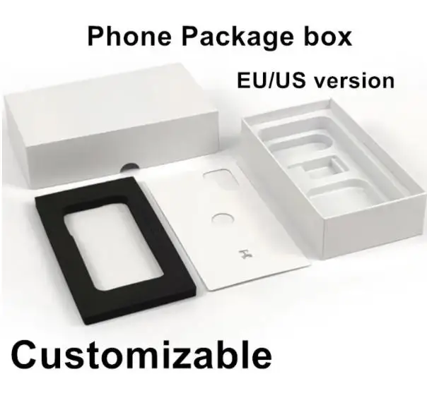 10Pcs/Empty Package Paper Packing Box Case For iPhone For Samsung Empty Case Cover Hull