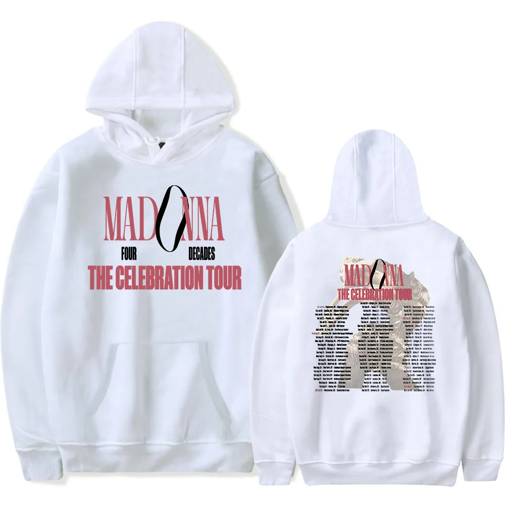 

Madonna The Celebration Tour 2023 Hoodies pop graphics print Unisex Trendy Casual Streetwear Sweatshirt