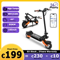 Trottinette électrique JUICEASE C67Lite, batterie haute capacité 48V13.5Ah, moteur puissant, autonomie de 50 km, pneus larges de 10 pouces, tout-terrain, avec absorption des chocs. 1